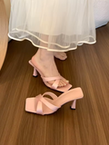 pink kitten heels